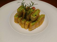 豆皮黄瓜卷-铭莲·八卦田水上餐厅