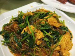 菠菜粉丝炒鸡蛋-东四民芳餐厅(世茂工三店)