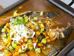 酱香味烤鱼-探鱼·鲜青椒爽麻烤鱼(中天广场店)
