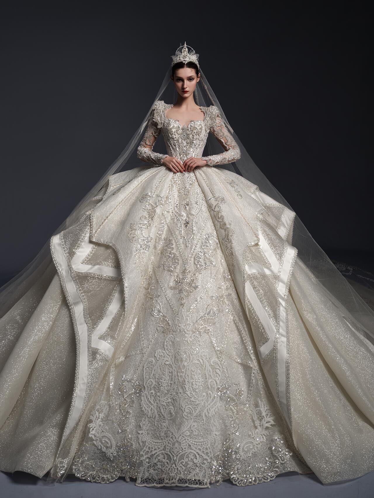 超重工大拖尾仙奢主纱谁能拒绝❓