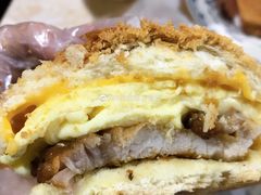 猪扒菠萝包-渔记茶餐厅(渔村店)