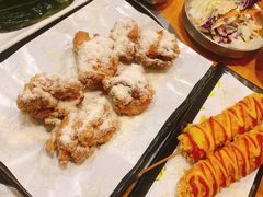 初雪炸鸡-咕咕站韩国料理(紫金港店)