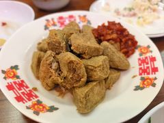 干煎臭豆腐-谢记上海大排档(长寿路店)