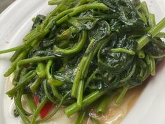 虾酱炒通心菜-肥仔文澳门猪骨煲(南京西路店)