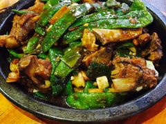 扁豆排骨沾卷子-Local泰莲庭(虹鳟鱼店)
