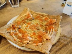 炙烧三文鱼可丽饼-salée