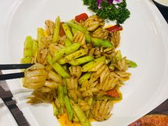 芥兰爆樱花尤-周锦记广式餐厅(格林生活坊2期店)