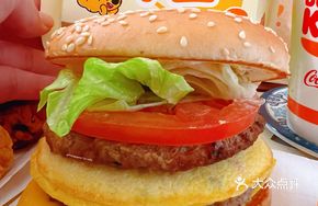 Omelette Double Beef Burger