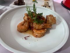 蜜汁酥皮虾-味+新京宴·烤鸭·北京菜(创意谷店)