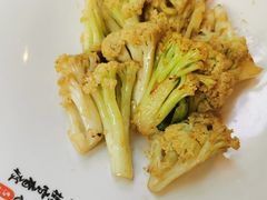 烧鹅汁炒台山菜花-岭南海晏楼(滨江东总店)