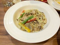 白汁蘑菇意面-斗牛士牛排餐厅(富力海珠城广场店)
