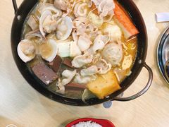 麻辣大肠鸭血锅-张妈台式锅烧(深大店)