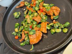 小脆瓜炒雪花猪肉-闽和南(深圳万象城店)