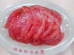 糖拌西红柿-百家鸡味馆(清泰店)