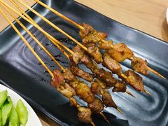 新疆羊肉小串-宝记烧烤·碳锅羊肉·羊蝎子火锅·夜食社(文体路创始店)