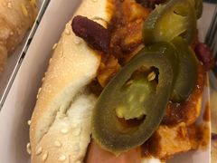 惹味烟熏鸡肉热狗-纽约薯条(世豪广场店)