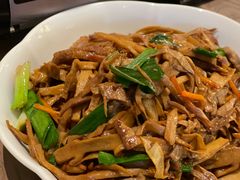 三层肉炒建瓯笋芽-四道菜·福建菜馆(新街口金鹰店)