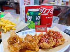 酸甜辣味双拼炸鸡-Meet Sun韩式大排档(五一广场7MALL店)