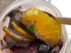 手炒黑金莓桑冰-喜茶(深圳万象城黑金店)