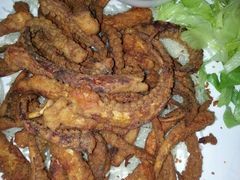 酥炸鱿鱼鬚-伍月花酒楼
