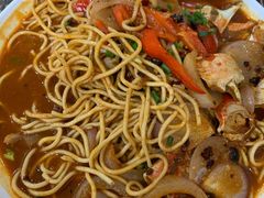蟹脚面-郑记•不夜城烧烤•龙虾•虾蟹(黄鹤楼店)
