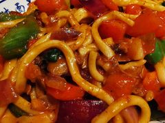 臊子肉炒面片-贺秦生陕面王(富力城店)