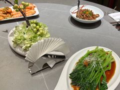 白灼芥兰-神洲四海大酒楼(王府井澳门中心店)