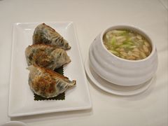 韭菜煎饺子-聚福山莊·寻味顺德(北滘店)