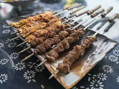 炭烤羊肉串-百花人家(清水田园店)