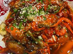 油焖大虾-庞家烧烤客栈(炮台山店)