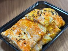 火腿肉松沙拉烤冷面-大军烤冷面