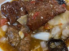 -歹歹的加个面过油肉拌面
