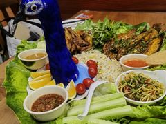 -沐毫傣泐云南菜孔雀宴•手抓饭傣味烧烤(曼听公园店)