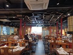 大堂-古铜老院铜锅涮肉·清真(双井店)