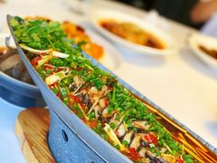 招牌跳水鱼-小河盐帮·私家菜·烤鸭(三元桥·霄云路店)