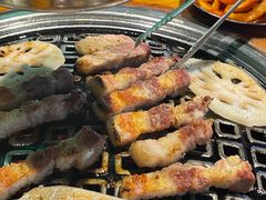 蔬菜拼盘-唯成•韩国炭火烤肉 유성고기