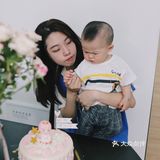 蹭儿子的六一蛋糕🎂大儿童也要过节🐼
