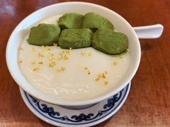 抹茶奶盖麻薯-寄畅興·百年蟹黄面·万国建筑群(外滩27号店)