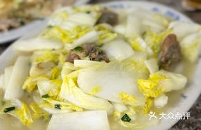 Baby Cabbage with Dried Tofu