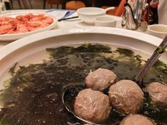 紫菜牛肉丸汤-厝包四点金·潮宴(太古仓店)