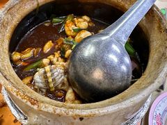 -长城砂煲田鸡粥