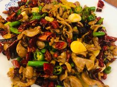 米椒鸡胗-田园牧歌饭庄(临潼店)