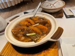 红烧鱼汁淋酥香珍珠斑件-利苑酒家(宜安广场店)