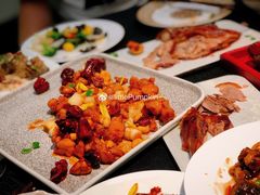 宫保菌香鸡丁-荣公子创意菜