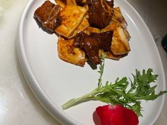 牛仔骨炒年糕-绿茶餐厅(雁塔大悦城店)