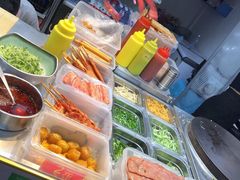 自助取餐区-糯米卷