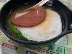 餐蛋通心粉+冻柠茶-陈记烧鹅茶餐厅(世和路店)