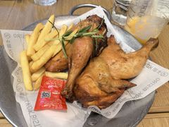 奥尔良烤鸡配薯条-卡朋西餐(乐峰广场店)