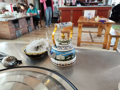 -粘豆包柴火铁锅炖