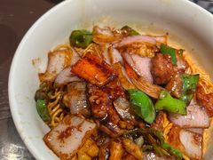 虾仁牛肉拌面top-王繁星面馆(西安熙地港店)